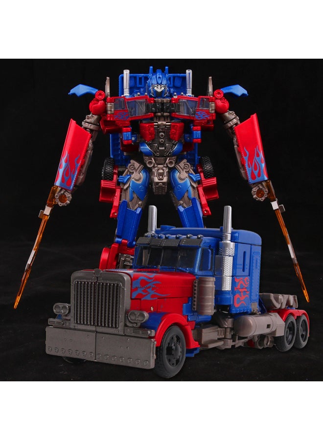 Jialehuang Transfiguration Toy Model Hero Column SS05 Optimus Prime OP Column Wasp 8801 Kids King Kong Car Machine - اللون: 8805 كسر حراري - Image 2