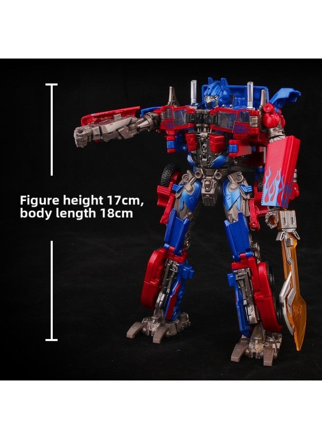 Jialehuang Transfiguration Toy Model Hero Column SS05 Optimus Prime OP Column Wasp 8801 Kids King Kong Car Machine - اللون: 8805 كسر حراري - Image 4