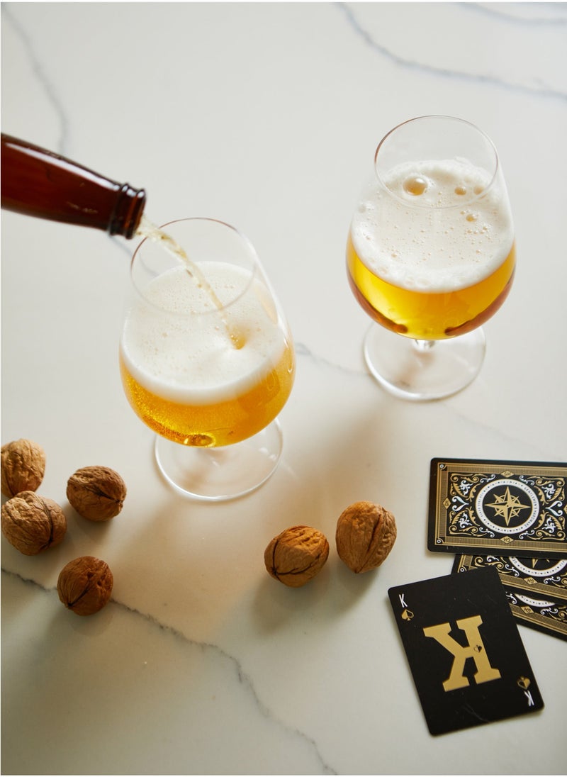 GENTLEMEN'S HARDWARE 2 Tulip Beer Glasses  - Image 1