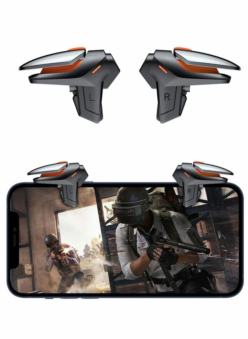 Y&D Mobile Trigger, Game Controller Accessories, Gamepad Sensitive Aim & Shoot, for PUBG/Fortnite/Call of Duty Game, PUBG Triggers, One Pair - Image 1