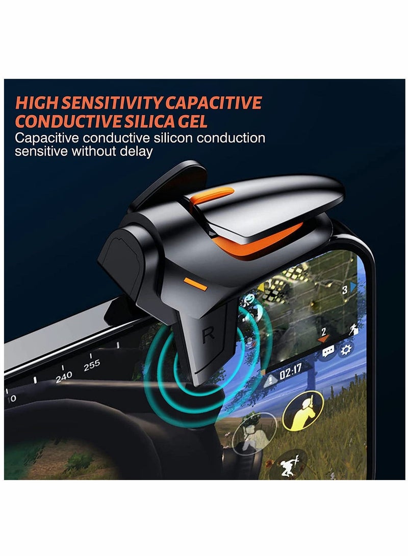 Y&D Mobile Trigger, Game Controller Accessories, Gamepad Sensitive Aim & Shoot, for PUBG/Fortnite/Call of Duty Game, PUBG Triggers, One Pair - Image 3