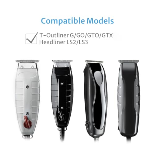 Perfitech 2 Pack T-Blades Compatible with Andis T-Outliner G, GO, GTO, GTX, Headliner LS2, LS3 Replacement - Image 2