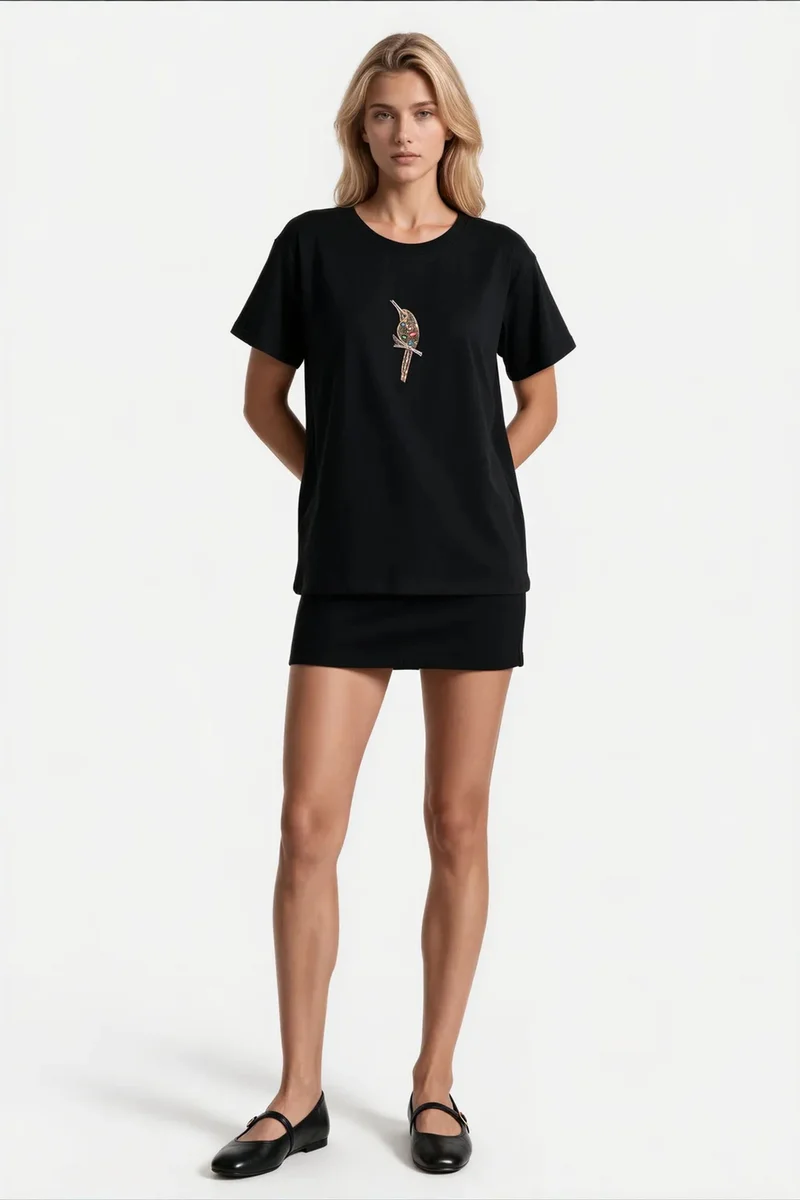 Jennyfer Women's Cotton T-Shirt