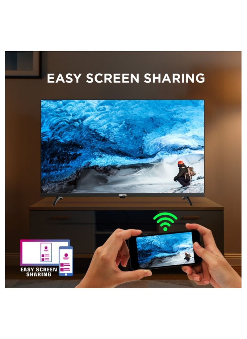 Elista - 32-Inch Smart LED TV, HD Picture, 80 CM (32) B32HD1EKC, HDMI ARC, Bezelless Design, Android 11, Dolby Audio, Screen Sharing, Anti-glare screen, 8GB in-built memory, Optical audio out - Image 1