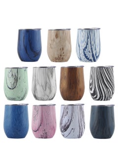 Stainless Steel Cola Bottle Insulated Sports Kettle with Custom LogoEggshell Cup wood grain Eggshell Cup wood grain