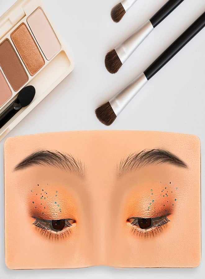 Scheibe Makeup Practice Board Makeup Practice Face, The Perfect Aid to Practicing Makeup, Makeup Mannequin Face, For Make Up and Lash Extention - Image 1