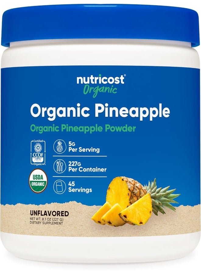 Nutricost Organic Pineapple Powder - Image 1
