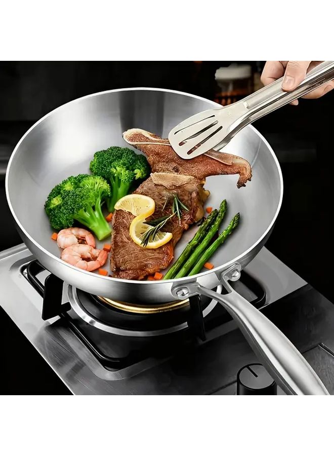 Dotocook مقلاة 8.66 بوصة من الفولاذ المقاوم للصدأ 316 طبق قلاية غير لاصق 3 طبقات آمنة في غسالة الصحون - Image 5