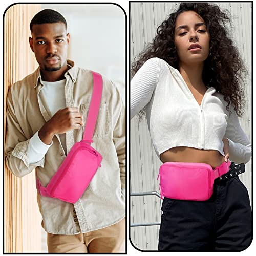 Amazerbst Belt Bag, Fanny Pack, Everywhere Belt Bag,40 Inch Adjustable Strap,for Women and Men,Waterproof - Image 4