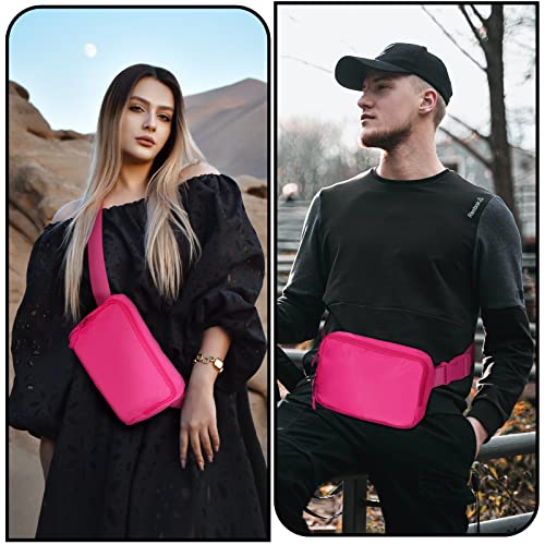 Amazerbst Belt Bag, Fanny Pack, Everywhere Belt Bag,40 Inch Adjustable Strap,for Women and Men,Waterproof - Image 3