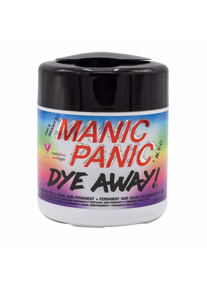 Manic Panic مناديل إزالة صبغة الشعر داي أواي - مناديل إزالة لون الشعر خالية من الأمونيا للبالغين - تزيل اللون شبه الدائم والدائم من الجلد - نباتية وخالية من القسوة (50 قطعة) - Image 1