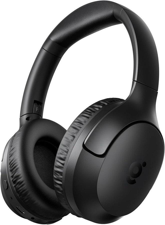 wegear HS7 Bluetooth Headphones Over Ear, 60H Playtime Wireless Headphones with Microphone, ENC Call Noise Cancelling Mic, Foldable Wireless Headset, Deep Bass for Home Office Cellphone PC - Image 1