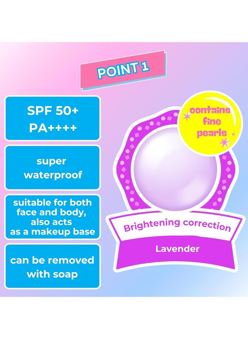 SKIN AQUA SPF50+ / PA++++ Transparency up Tone UV Essence Sunscreen - 80g ﻿ - Image 2