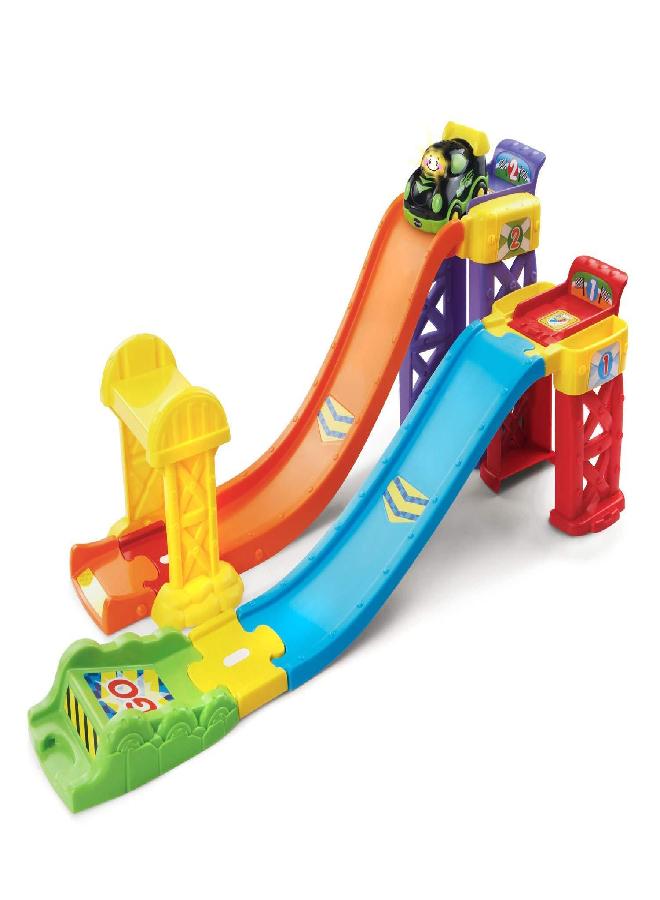 vtech VTech Go! Go! Smart Wheels 3-in-1 Launch and Play Raceway  - Image 3