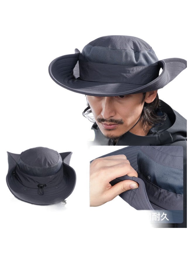 SupFire Summer Sun Protection Hat For Men And Women, Sun Visor Fisherman Hat, Hiking Cap, Outdoor Cycling Fishing Uv Protection Sun Hat - Image 1