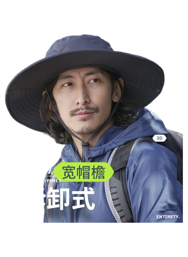 SupFire Summer Sun Protection Hat For Men And Women, Sun Visor Fisherman Hat, Hiking Cap, Outdoor Cycling Fishing Uv Protection Sun Hat - Image 2