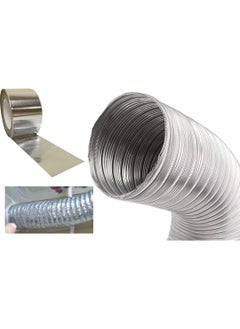 Shams 5 inch chimney exhaust pipe with adhesive roller, 5 inch - 5 meters  - Image 2