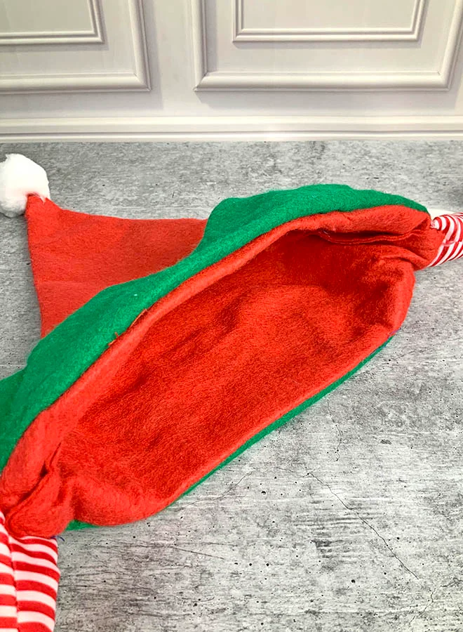 LITTLE SURPRISE BOX Little Surprise Box Long Elf Legs & Ears Felt Christmas Party Hat