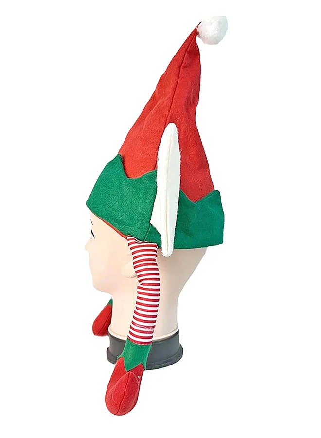 LITTLE SURPRISE BOX Little Surprise Box Long Elf Legs & Ears Felt Christmas Party Hat