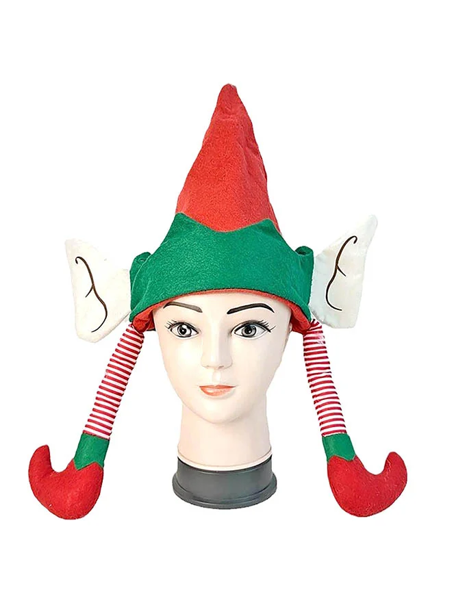 LITTLE SURPRISE BOX Little Surprise Box Long Elf Legs & Ears Felt Christmas Party Hat
