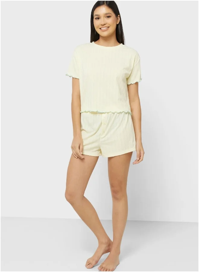 Isla & Evie Active Round Neck Top