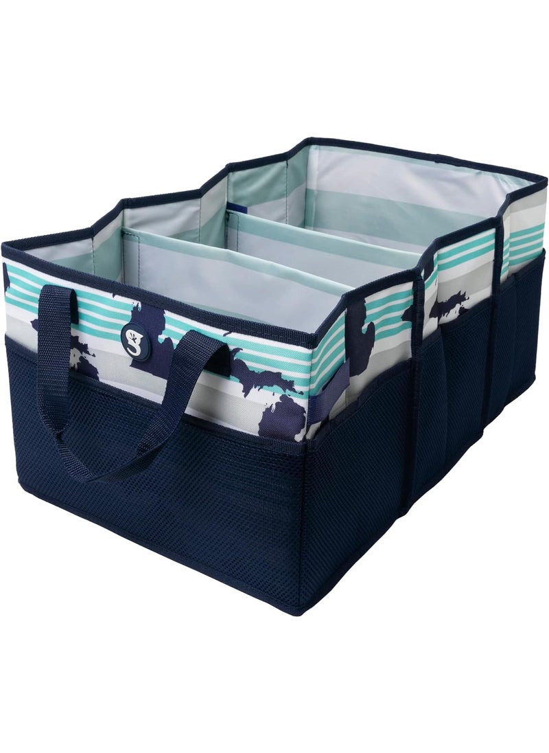 Geckobrands geckobrands Folding Trunk Tote  Collapsible Car Organizer with Removable Dividers  - Image 1