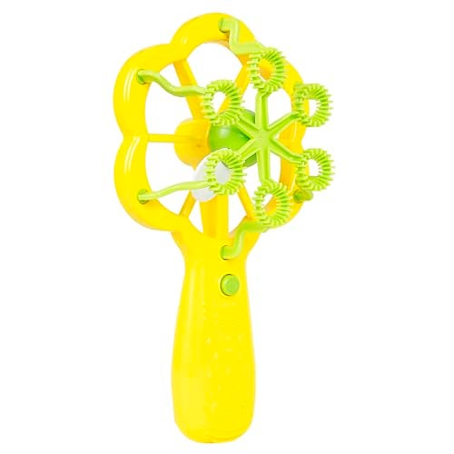 Hamleys Bubble Flora Bubble Play Toy for Kids Ages 3+, Orange, a Fun Bubble-Making Machine That Blows Continuous Bubbles, Perfect for Outdoor Play, Parties, and Sensory Fun. - Image 3