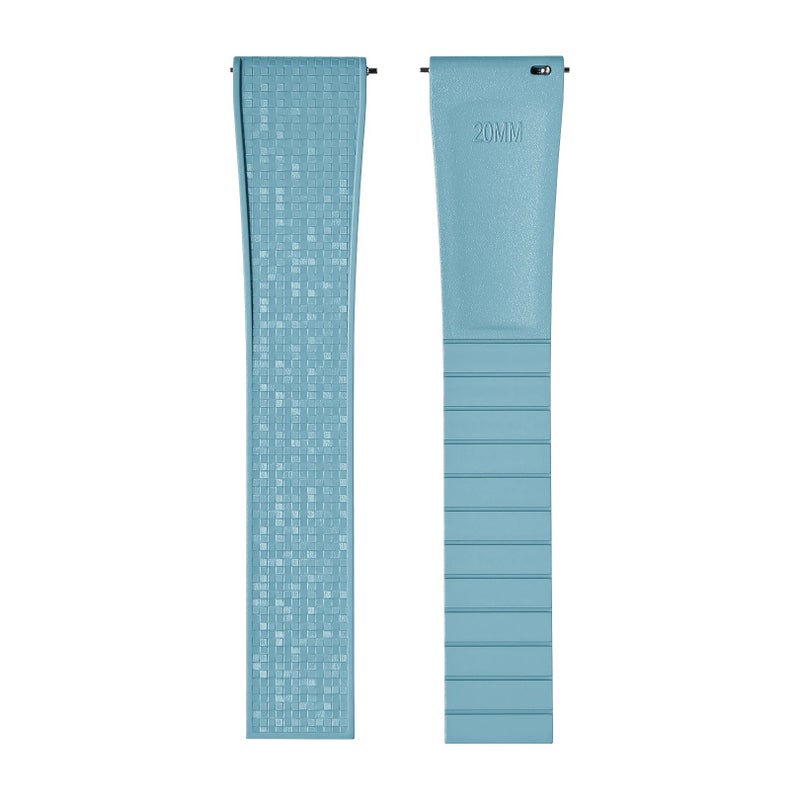 Bluejw CTSizable Mosaic Pattern Fluoroelastomer Watch Band – Replace the Watch Strap for 18mm 19mm 20mm 21mm 22mm Universal Luxury Watches - Image 1