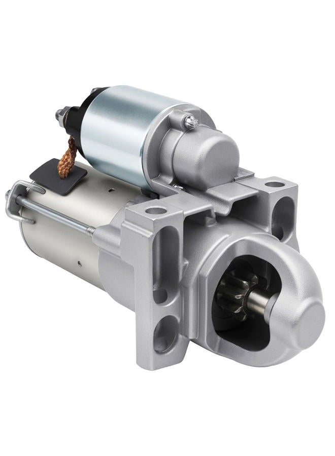 Grezuton New Starter Replacement for 03-08 Chevrolet Silverado 1500 Tahoe 4.8L 5.3L,07-08 Chevrolet Avalanch ，03-06 Avalanche 1500,04-07 Rainer，3-05 Cadillac Escalade，Buick,Gmc，89018123 SDR0270 GST06 - Image 1