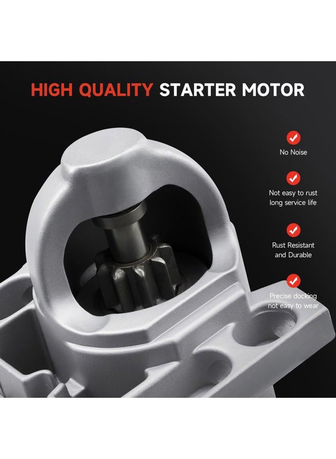 Grezuton New Starter Replacement for 03-08 Chevrolet Silverado 1500 Tahoe 4.8L 5.3L,07-08 Chevrolet Avalanch ，03-06 Avalanche 1500,04-07 Rainer，3-05 Cadillac Escalade，Buick,Gmc，89018123 SDR0270 GST06 - Image 5