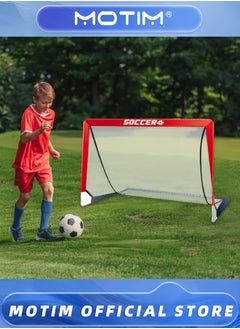 Motim Training Soccer Goals Net Set Apartments Foldable Soccer Net Portable Soccer Nets Training Practice In Backyard School Kids And Adults  - Image 5