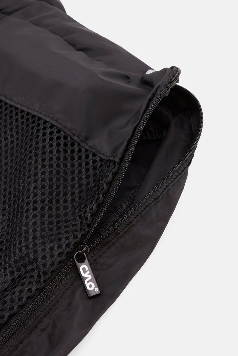 Cylo 4 Piece Packing Travel Organizer Cubes Set, Black - Image 3