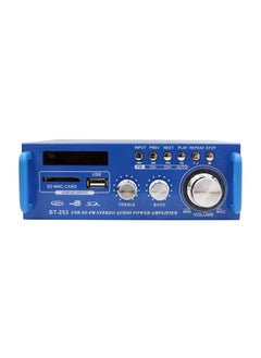 2-Channel Stereo Power Amplifier, Blue