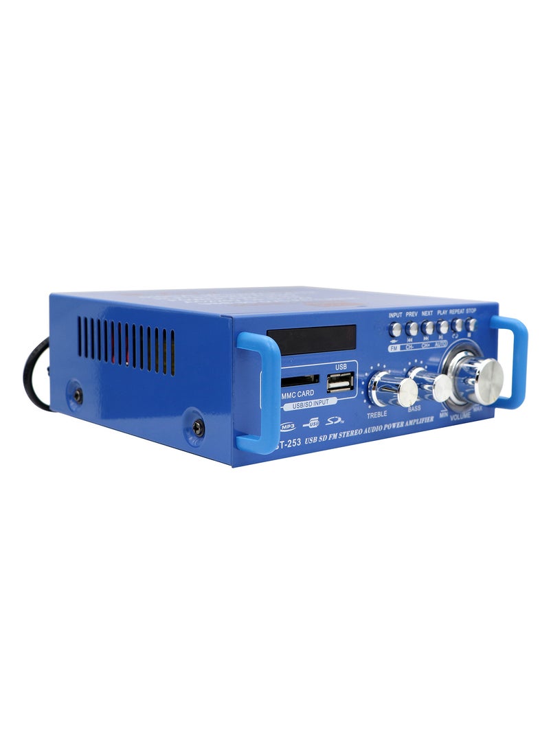 Teli - 2-Channel Stereo Power Amplifier, Blue - Image 1
