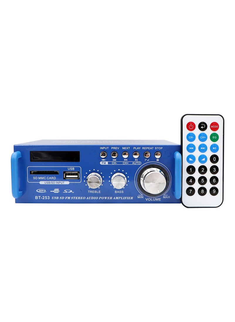 Teli - 2-Channel Stereo Power Amplifier, Blue - Image 1