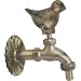 TINTON LIFE Decorative outdoor garden faucet retro brass water hose Tap wall Mounted for 1/2" Inches Hose,Pigeon - Image 2