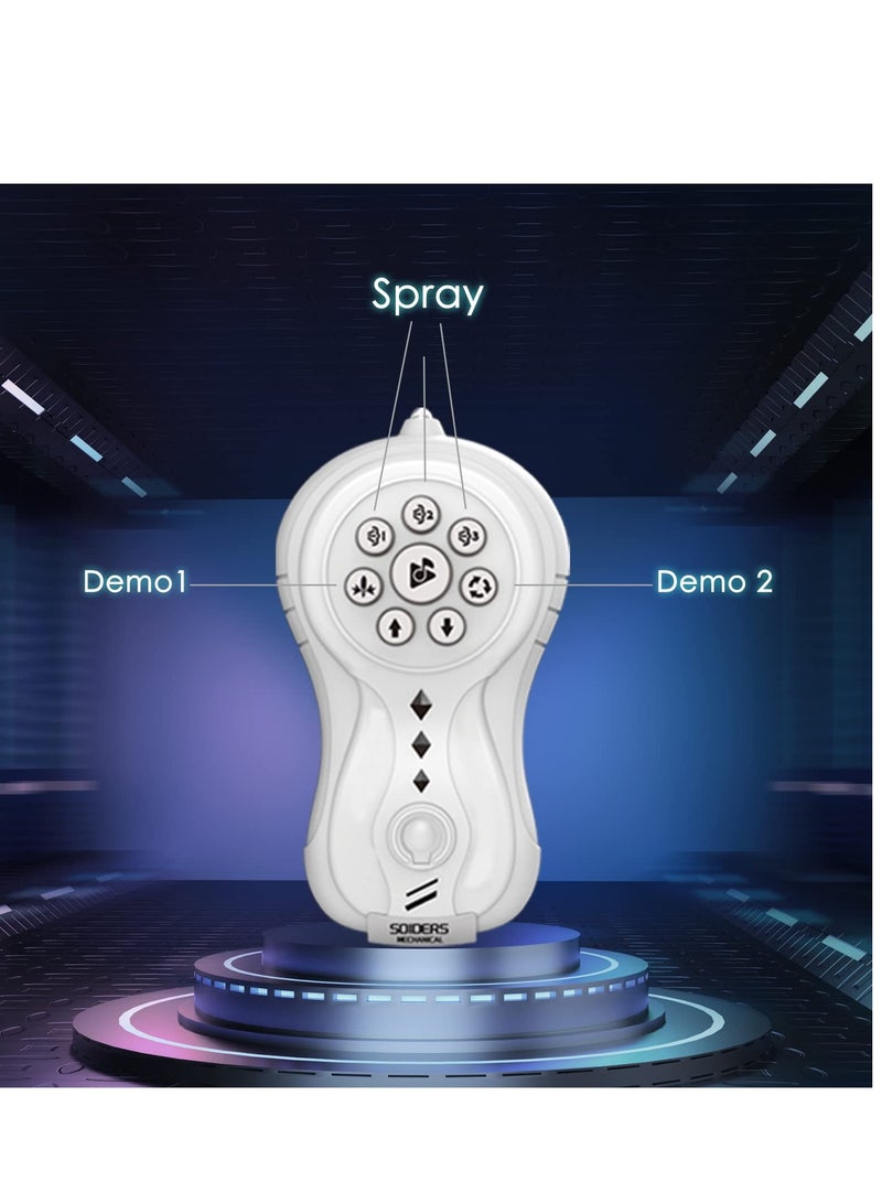 SYOSI Remote Control Octopus Kids Toys - Realistic RC Octopus, Music Effect, LED Light, 2 Crawl Modes 3 Spray Modes Toys for 6 7 8 9 10 11 12+ Year Old Boys/Girls Birthday Gifts for Children - Image 3