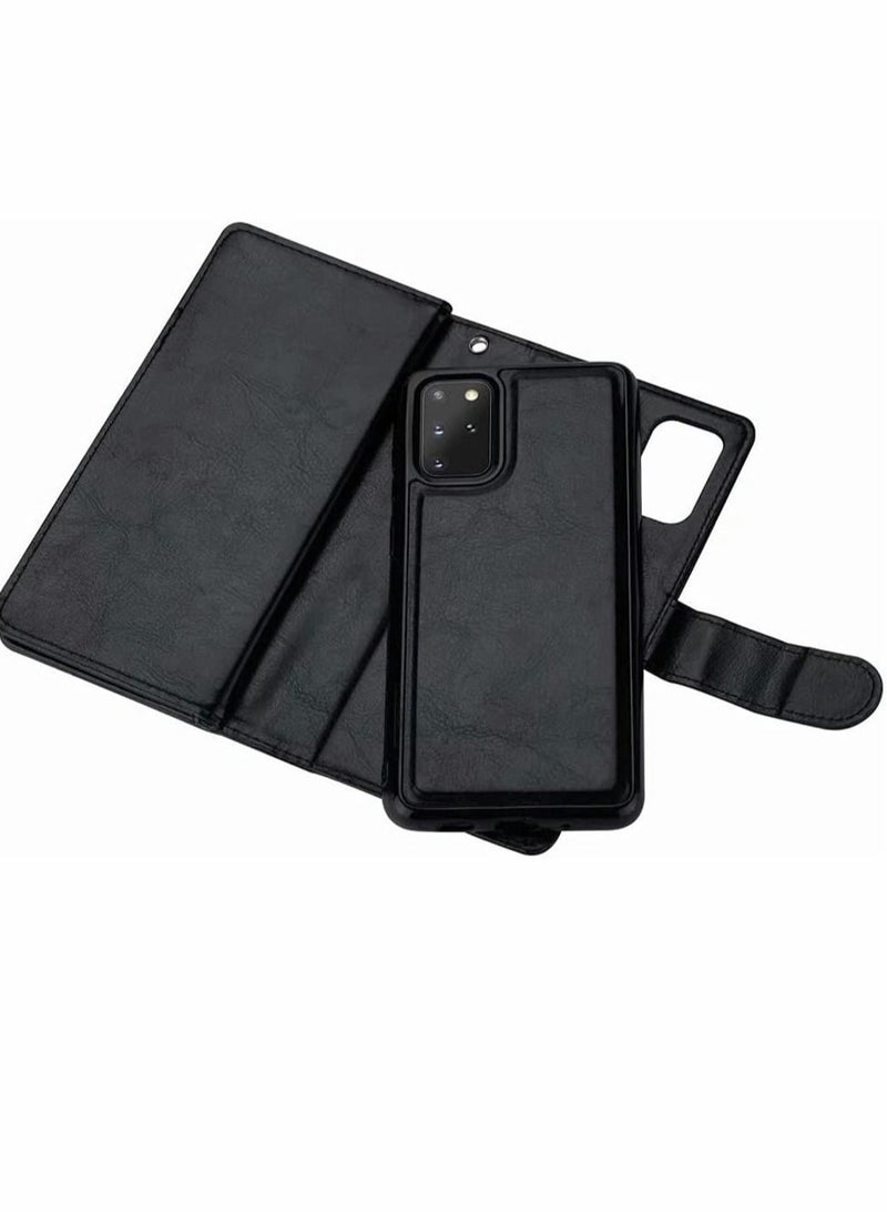 Captaintech Case for Galaxy Note 20 Ultra Case, 5G Wallet Luxury Cash Credit Card Slots Holder Carrying Flip PU Leather Cover Samsung Note20 Black - Image 5