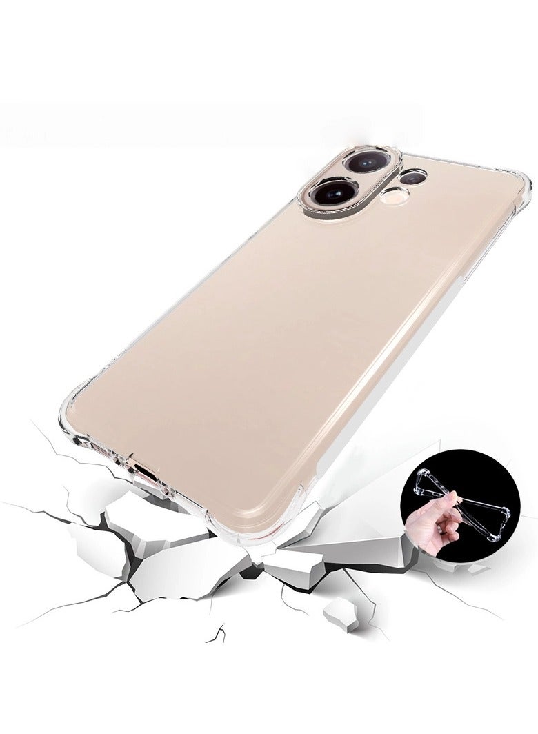 general Suitable for Vivo V60 5G Airbag Phone Case Transparent Shockproof TPU Protective Cover Full Cover Shell - Image 4