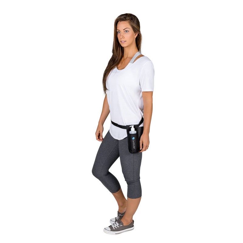 EarthLite Massage Bottle Holster Single Kit - Incl. 1 Bottle, Heavy Duty Strap, Adjustable for Massage Oil & Massage Lotion (1x 8oz) - Image 3