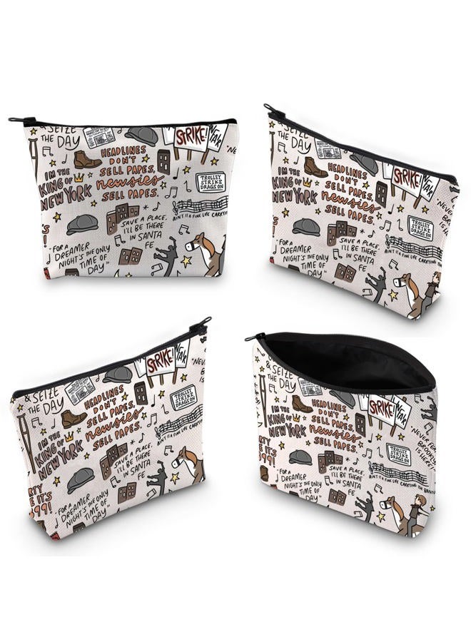 WCGXKO Theatre Lover Gift Broadway Musical Gift Musical Theater Seize the Day Zipper Pouch Makeup Bag (The Day) - Image 3