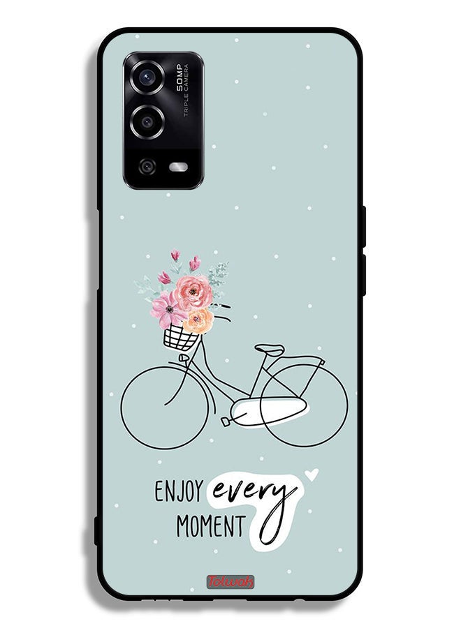 Tolwak Oppo A55 4G Protective Case Cover Enjoy Every Moment - Image 2
