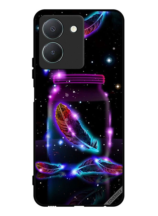 Covernex Protective Case Cover For Vivo Y36 4G Feathers In Jar - Image 1