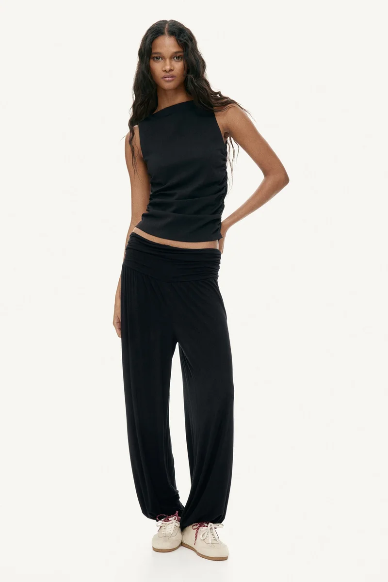 H&M Viscose balloon trousers