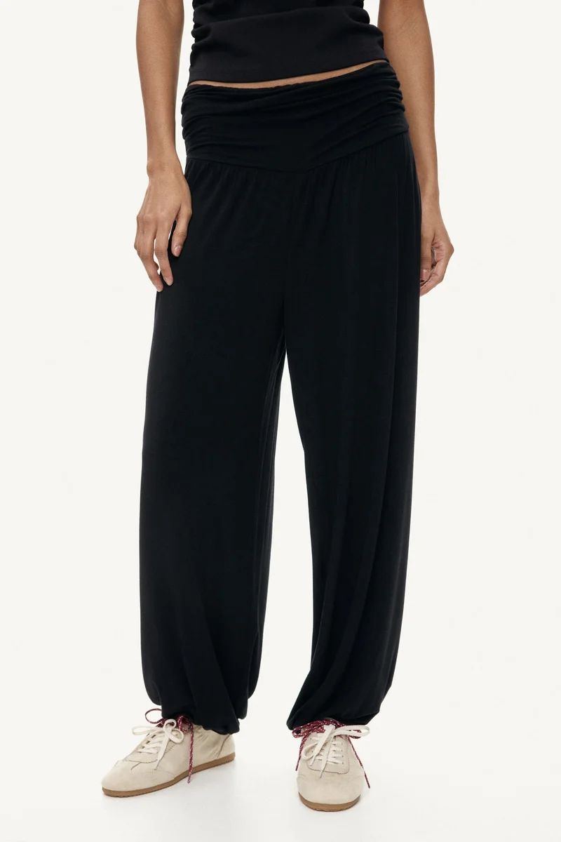 H&M Viscose balloon trousers