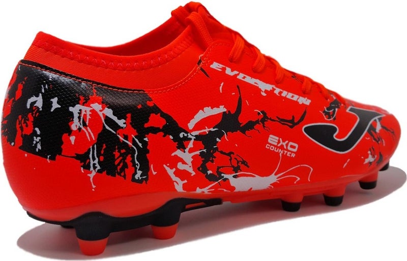 Joma Evolution 2307 Fg Football Boots Orange  - Image 4
