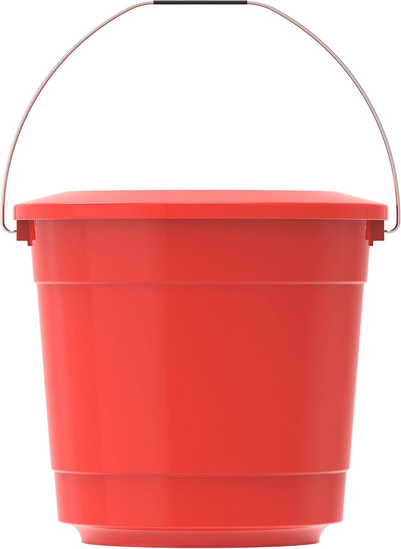 Cosmoplast Plastic Ex Bucket 3L With Handle For Cleaning And Storing - Image 2
