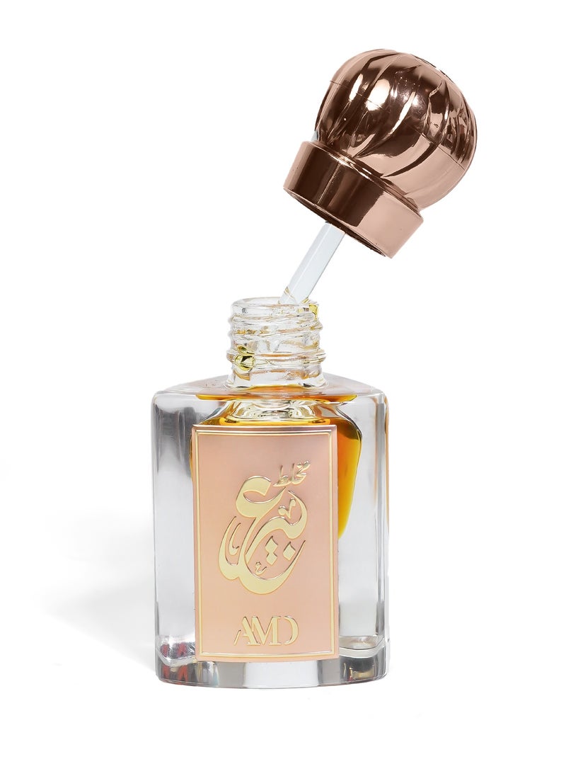 AMD Perfumes Mukhallat Abeer Pure Oil By AMD Perfumes Attar For Men EDP 12ml  - Image 1