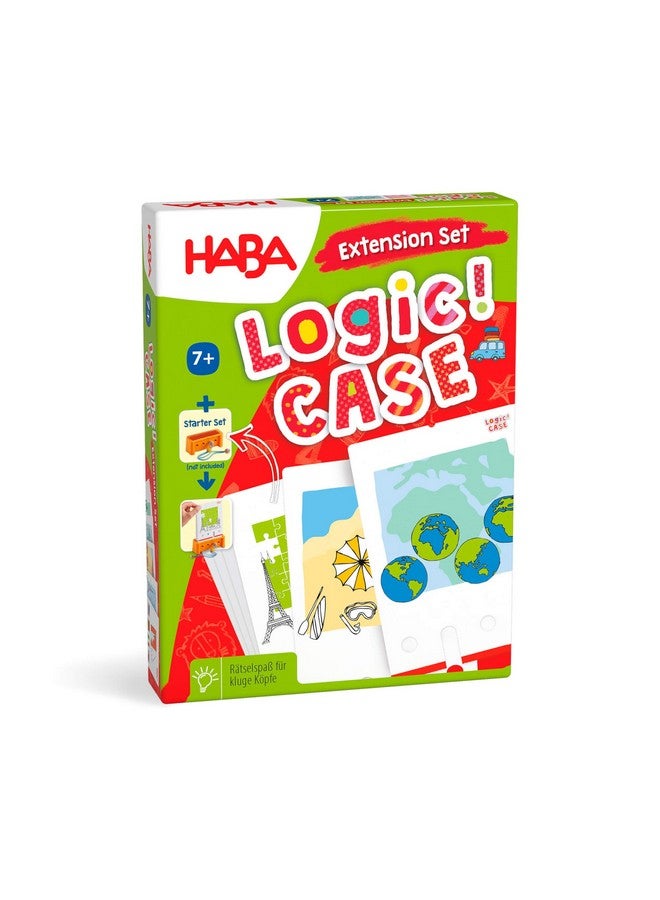 HABA مجموعة توسيع حالة هابا المنطق: عطلة وسفر للأعمار 7+ ألعاب سفر، ألعاب تعليمية، بطاقات فلاش للأطفال، ألعاب ألغاز لتحدي العقل - Image 2