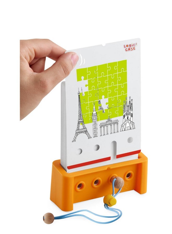 HABA مجموعة توسيع حالة هابا المنطق: عطلة وسفر للأعمار 7+ ألعاب سفر، ألعاب تعليمية، بطاقات فلاش للأطفال، ألعاب ألغاز لتحدي العقل - Image 4